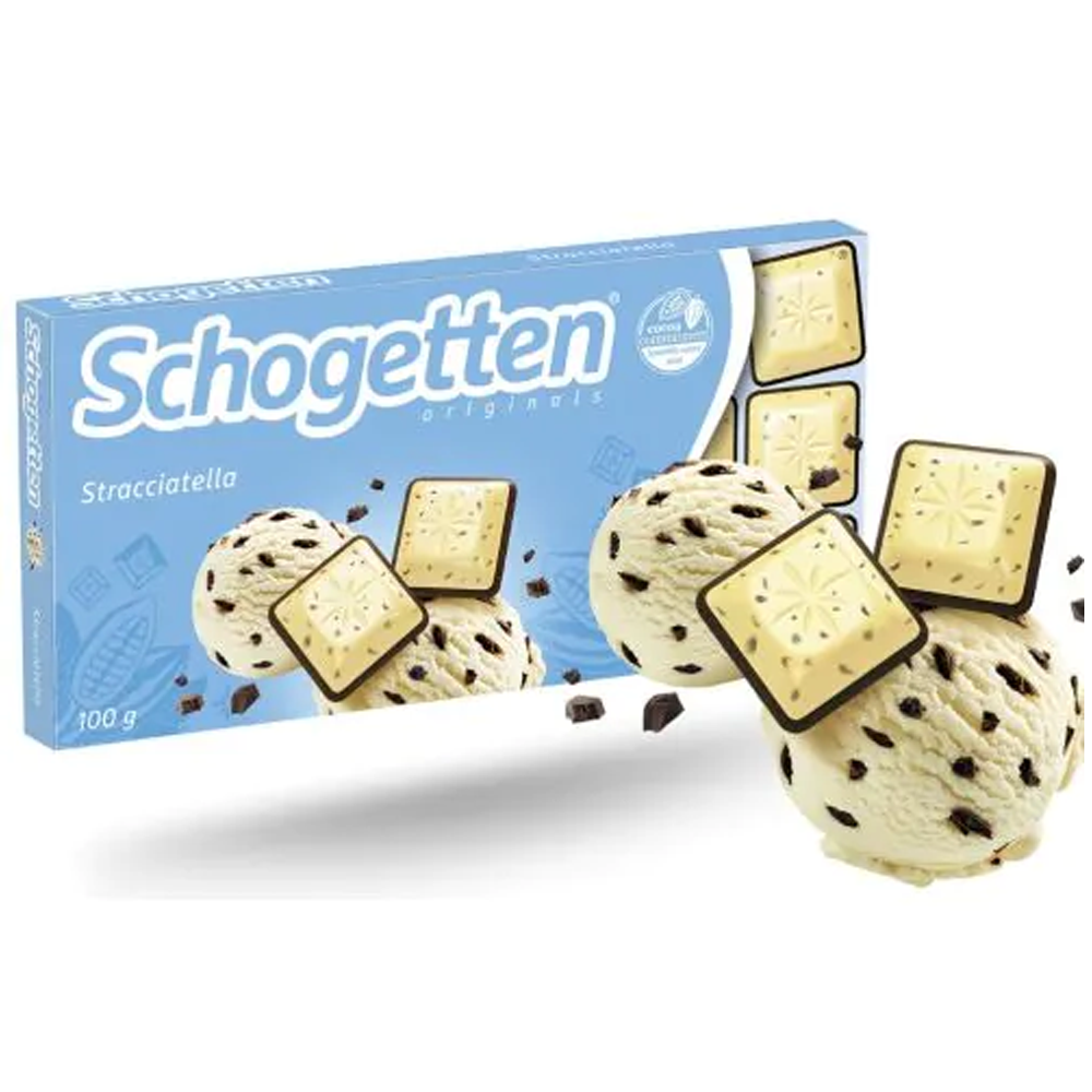 Schogetten Stracciatella Chocolate 100g