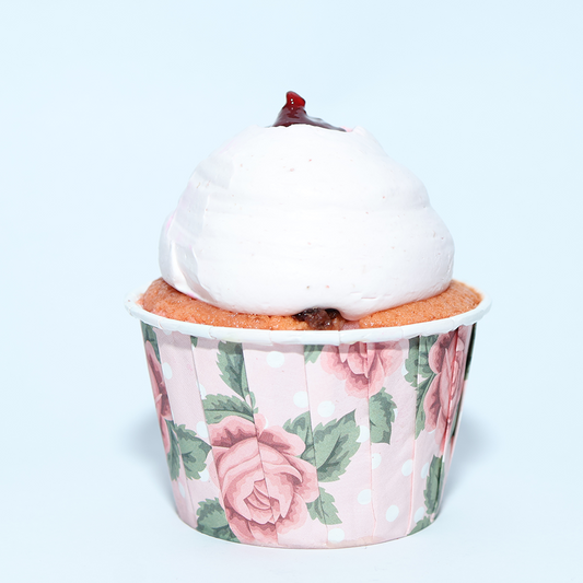 Strawberry Filled Cup Cake (3Pcs Pack)