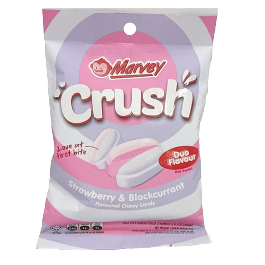 Marvey Crush Strawberry & Blackcurrant 65g