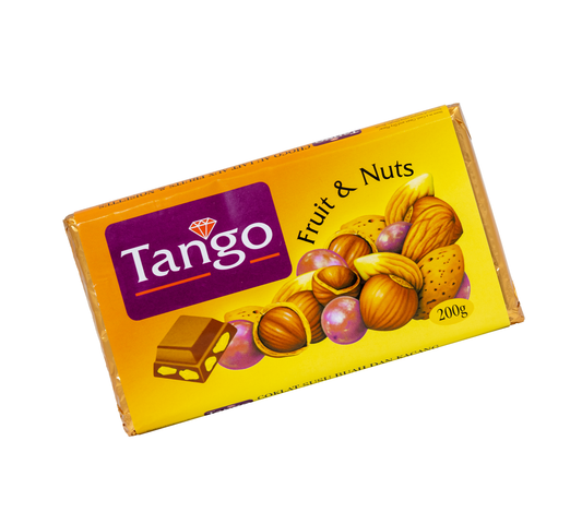 Tango Bar 200g Fruit & Nut