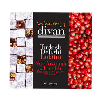 Turkish Delight In Bakery Pomegranate & Pistachio 250g (7790)