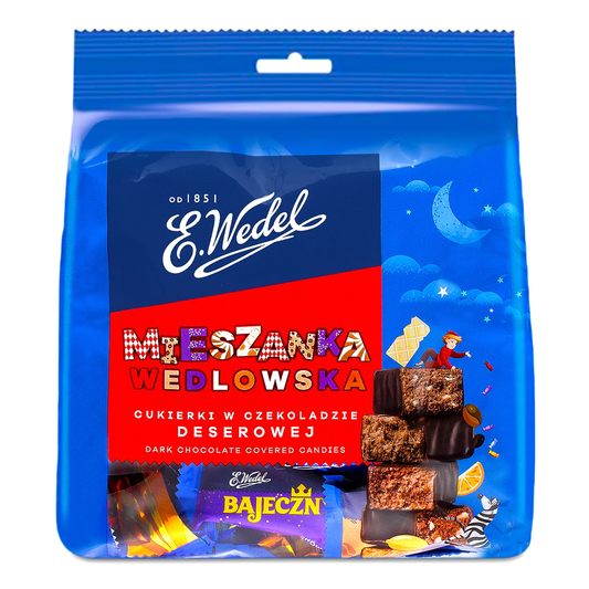 Wedel Mieszanka Dark Choc Candies Mix 240g
