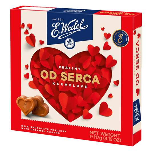 Wedel Pralines With Caramel Filling (OD Serca) 117g