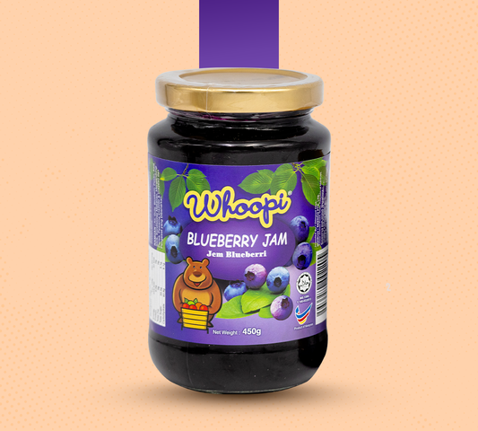 Whoopi Blueberry Jam 450g