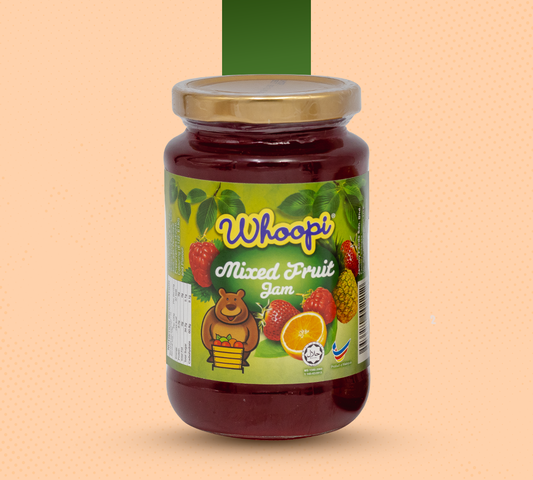 Whoopi Mixed Fruit Jam 450g