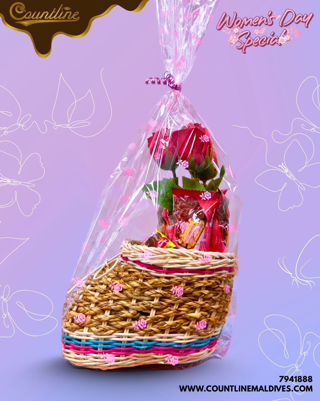 Women's Day Shoe Hamper