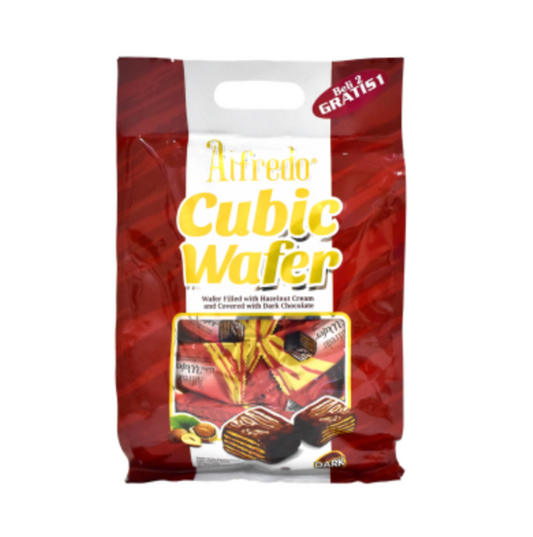 Alfredo Pillow Wrap Cubic Wafer Dark 270g