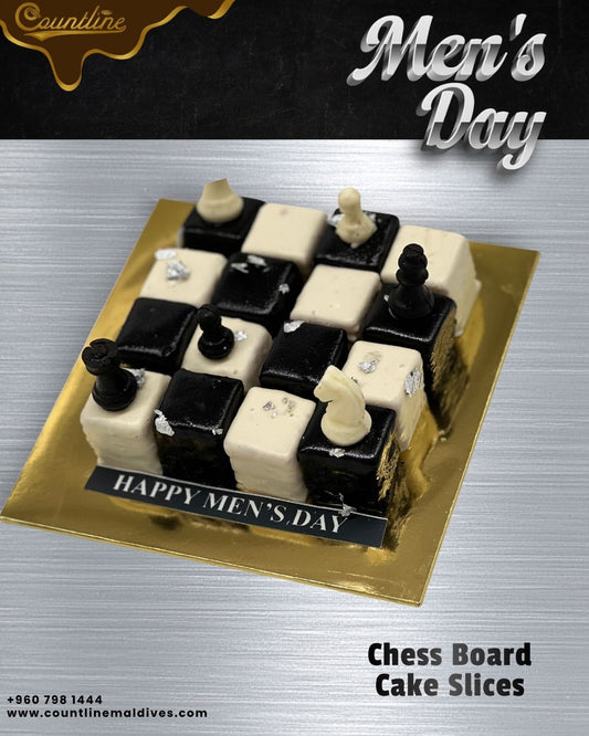 Chess Board Cake Slices