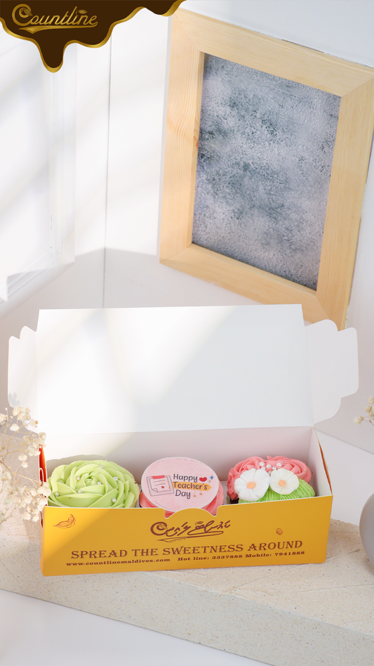 Teachers Day Special Cup Cake Box