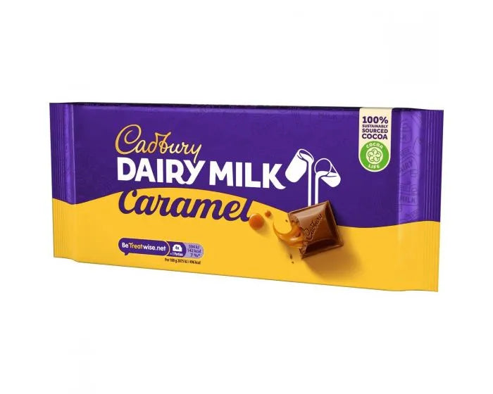 Cadbury Dairy Milk Caramel Chocolate 180g