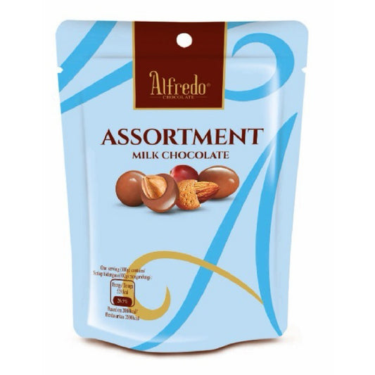 Alfredo Assortment Milk Pouch 50g