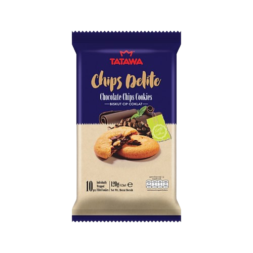 Tatawa Chips Delite Choc Chips Cookies 120g