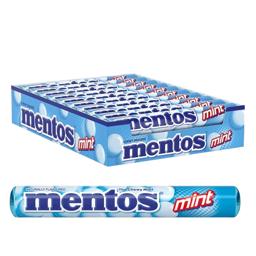 Mentos Mint Candy (14x29) 406g Countline Maldives Mentos Mint Candy (14x29) 406g Countline Maldives