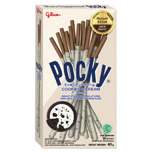 Pocky Cookies and cream Chocolate 40g