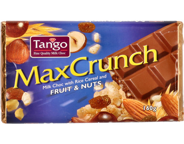 Tango Maxcrunch Rice Cereal Fruit and Nut 160g