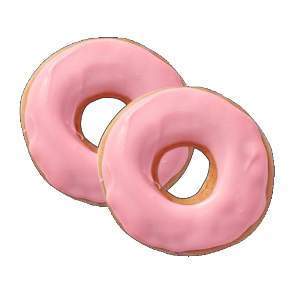 Strawberry Doughnut (6 Pcs)