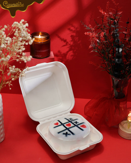 February 14th Special Bento Cream Cake