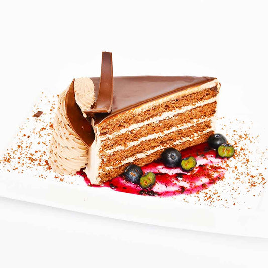 Chocolate cream cake slice (3pcs)