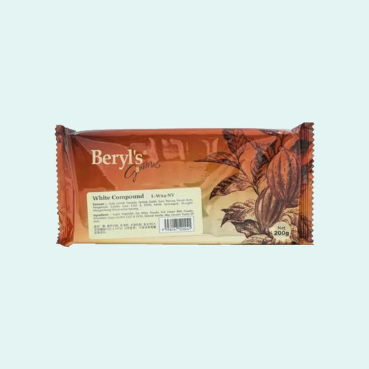 Beryls White Cooking (Compound) Chocolate 200g