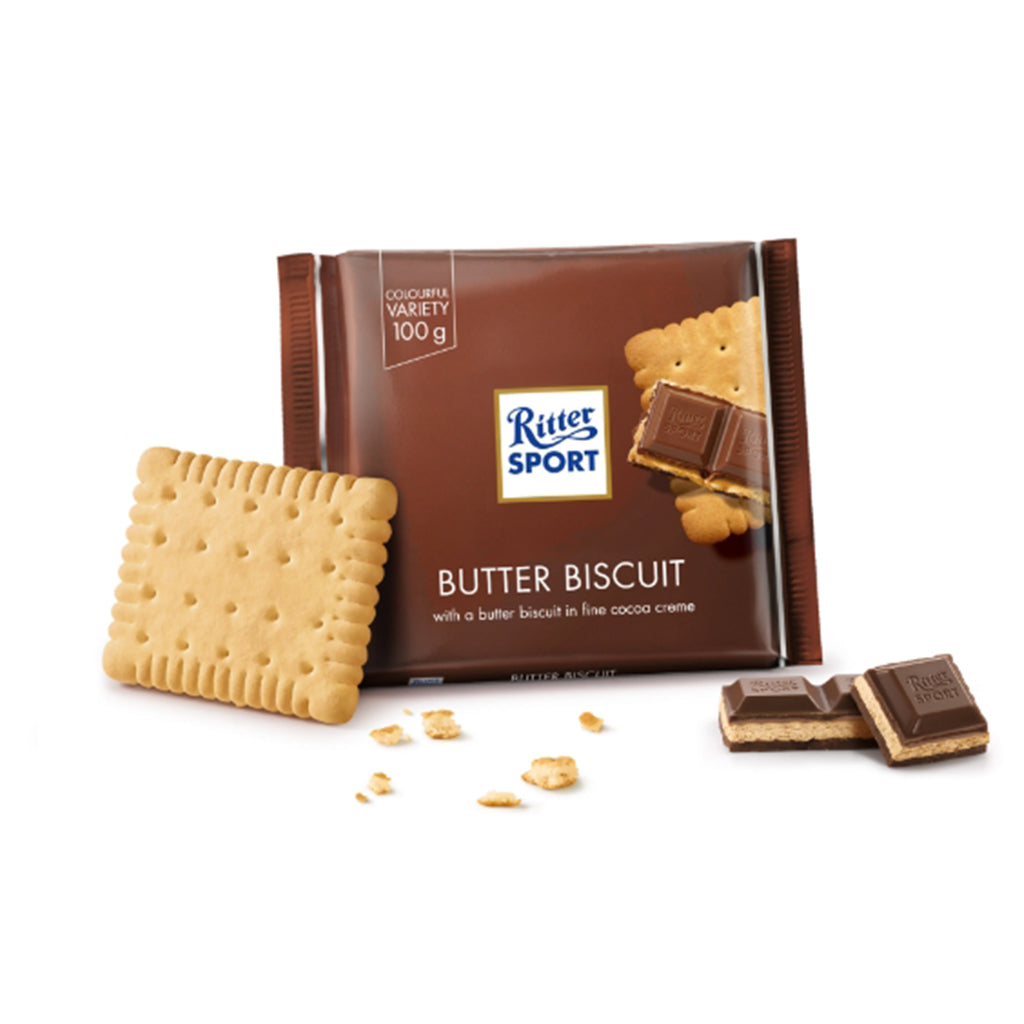 Ritter Sport Butter Biscuit (Knusperkeks) 100g