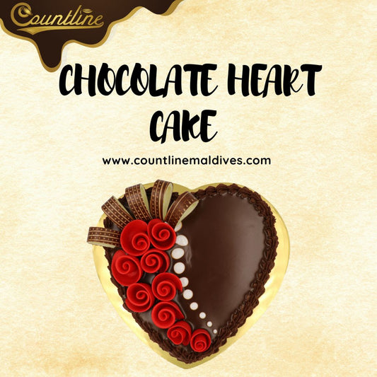 Heart Shape Chocolate Cake