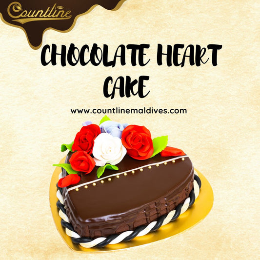 Heart Shape Chocolate Cake