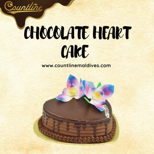HEART SHAPE CHOCOLATE CAKE