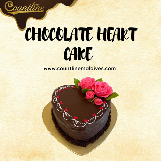 Heart Shape Chocolate Cake