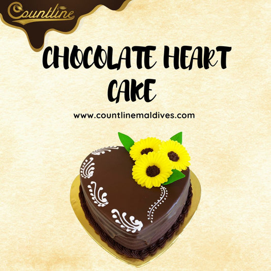 Heart Shape Chocolate Cake