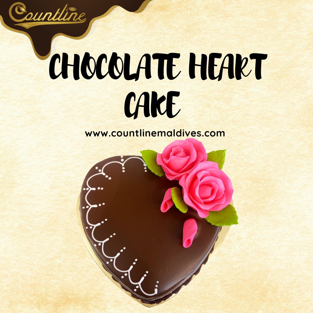 Heart Shape Chocolate Cake