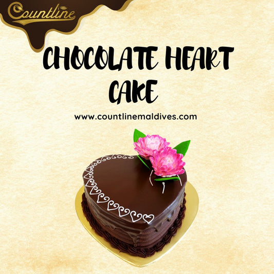 Heart Shape Chocolate Cake