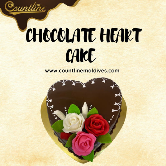 Heart Shape Chocolate Cake