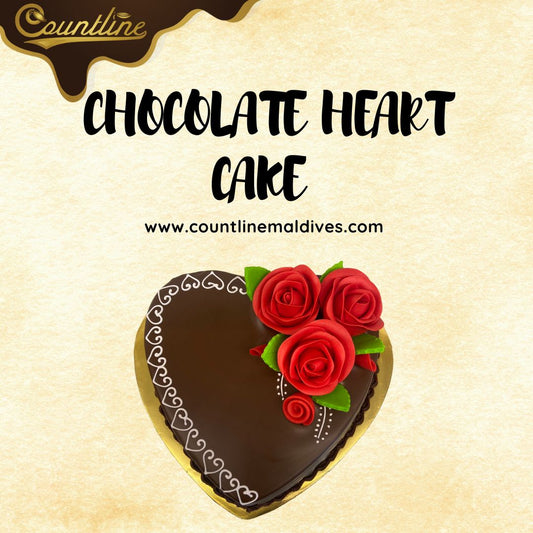 Heart Shape Chocolate Cake