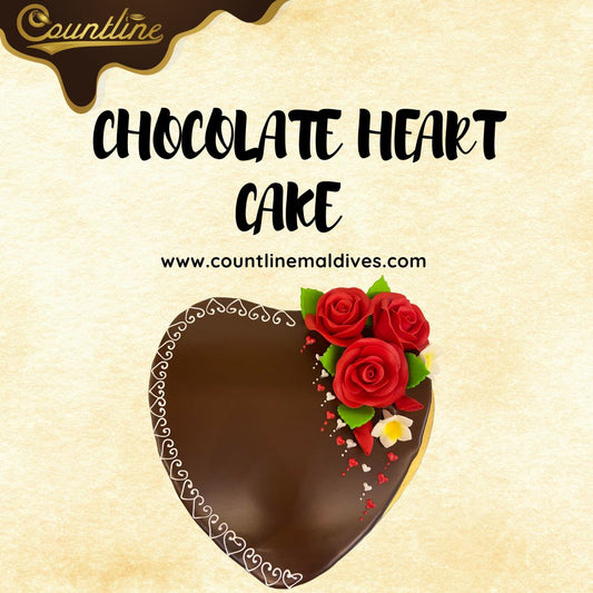 Heart Shaped Chocolate Cake