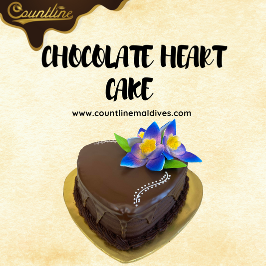 Heart Shape Chocolate Cake