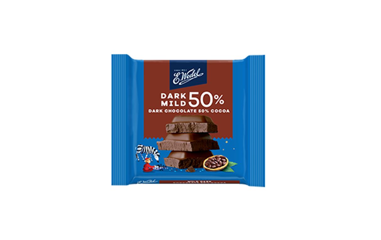 Wedel 50% Dark Mild Chocolate Cocoa 40g