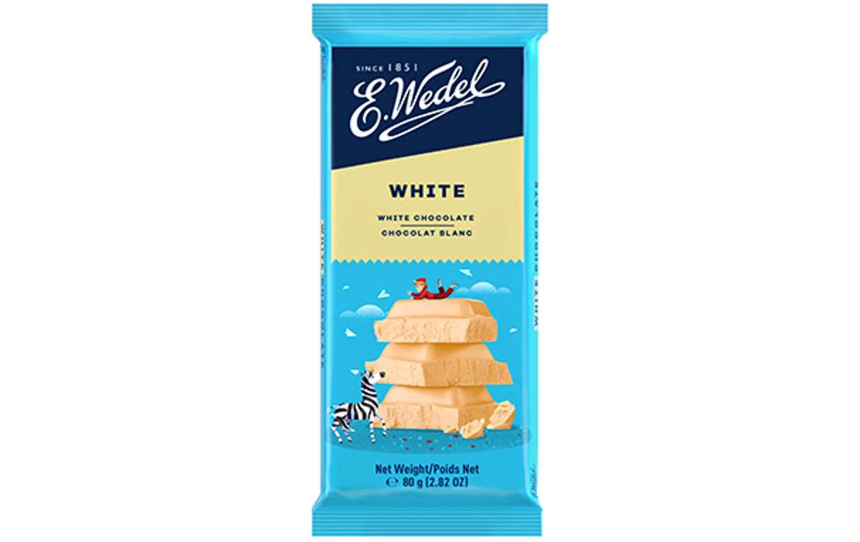 Wedel White Chocolate 80g