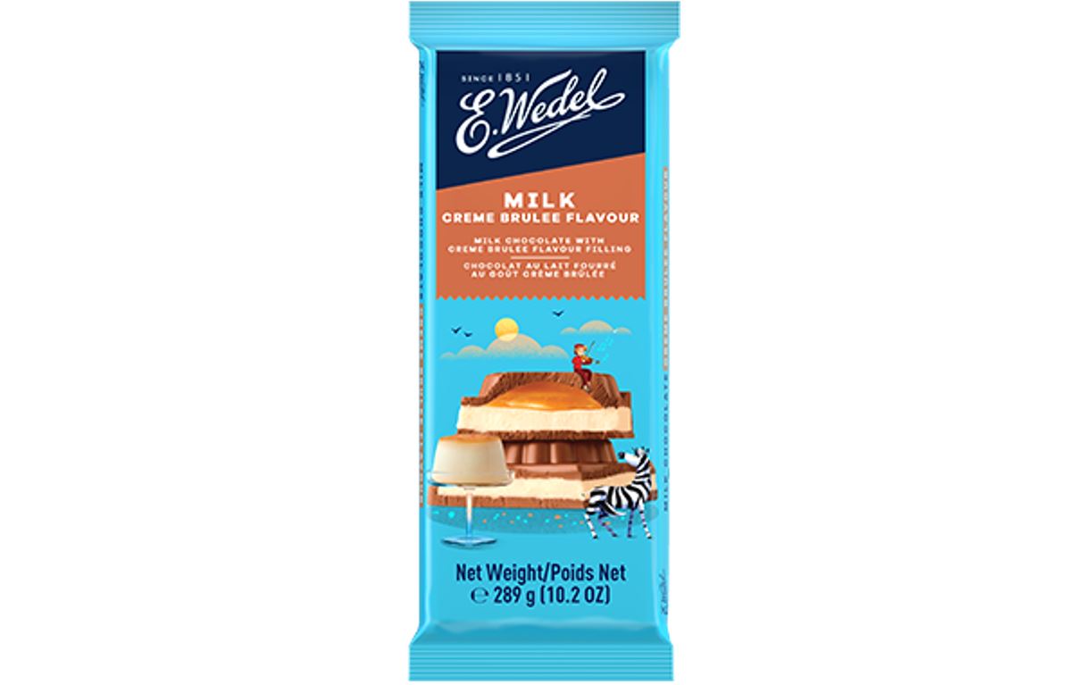 Wedel Milk Creme Brulee Flavour 289g