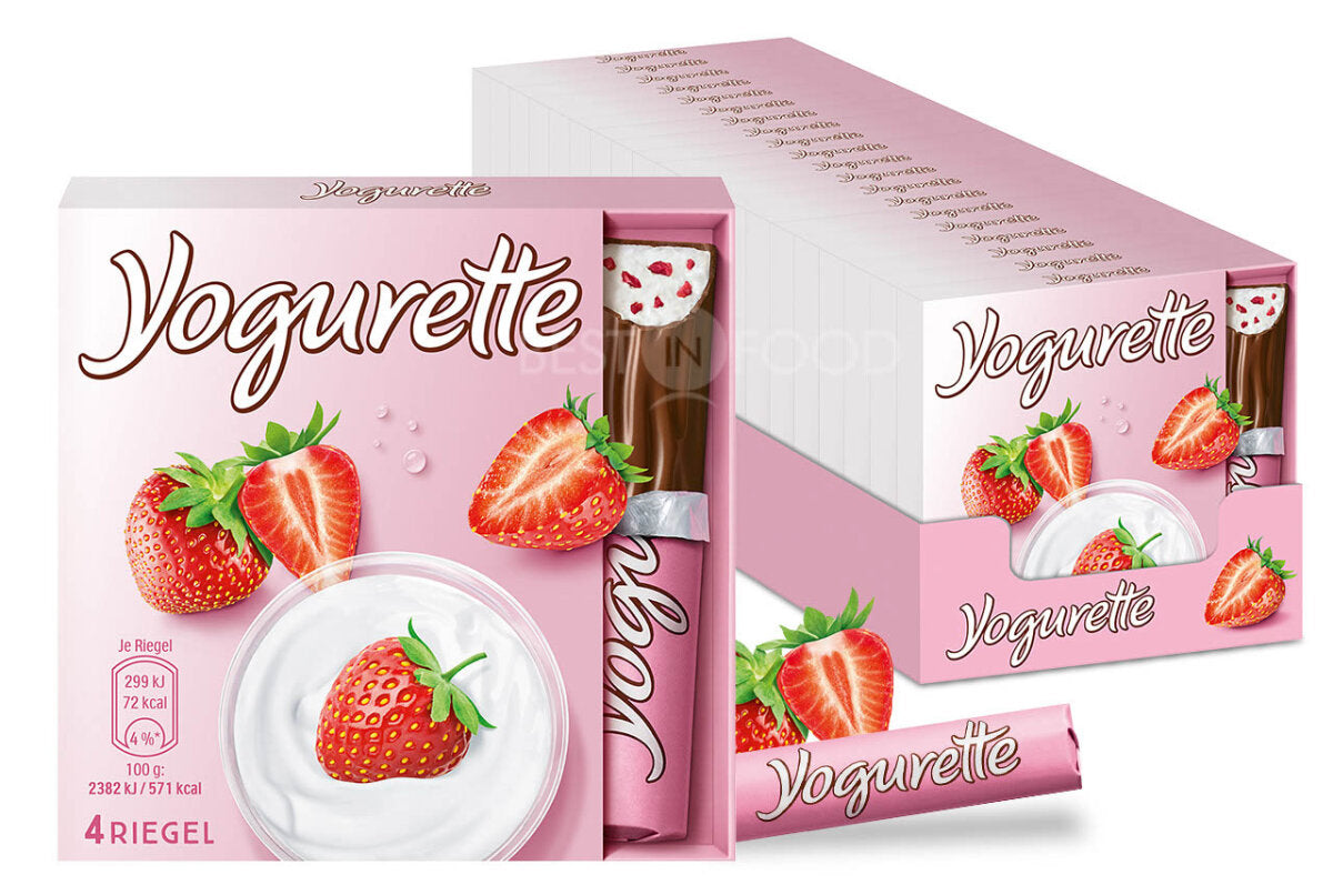 Ferrero yoghurt strawberry (Yogurette Erdbeer) 50g