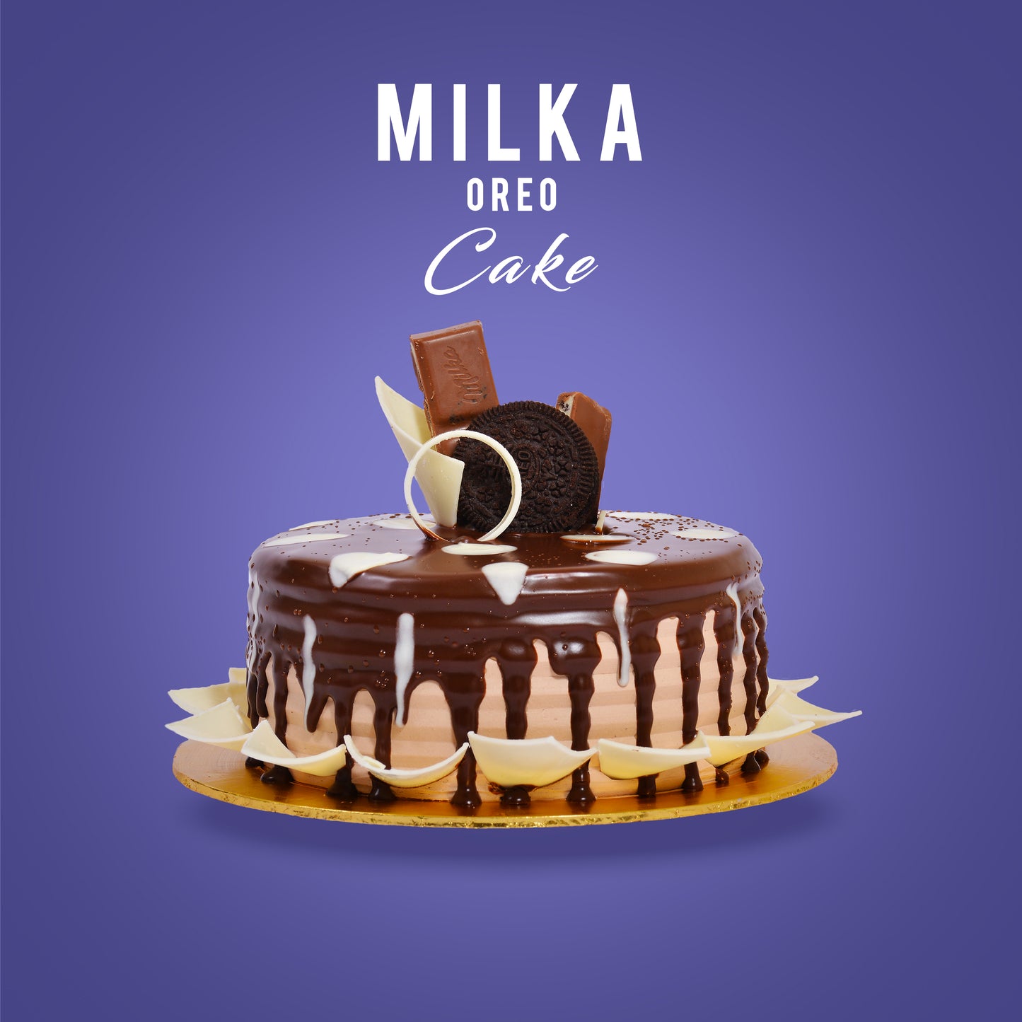 Milka Oreo Cake