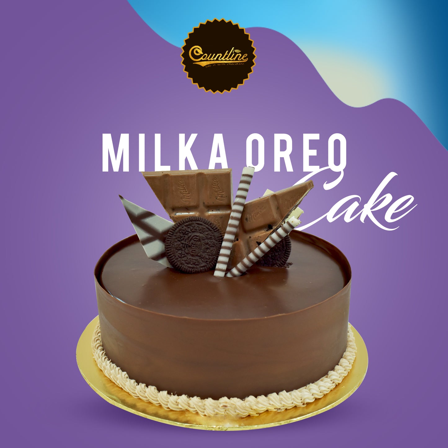 MILKA OREO CAKE