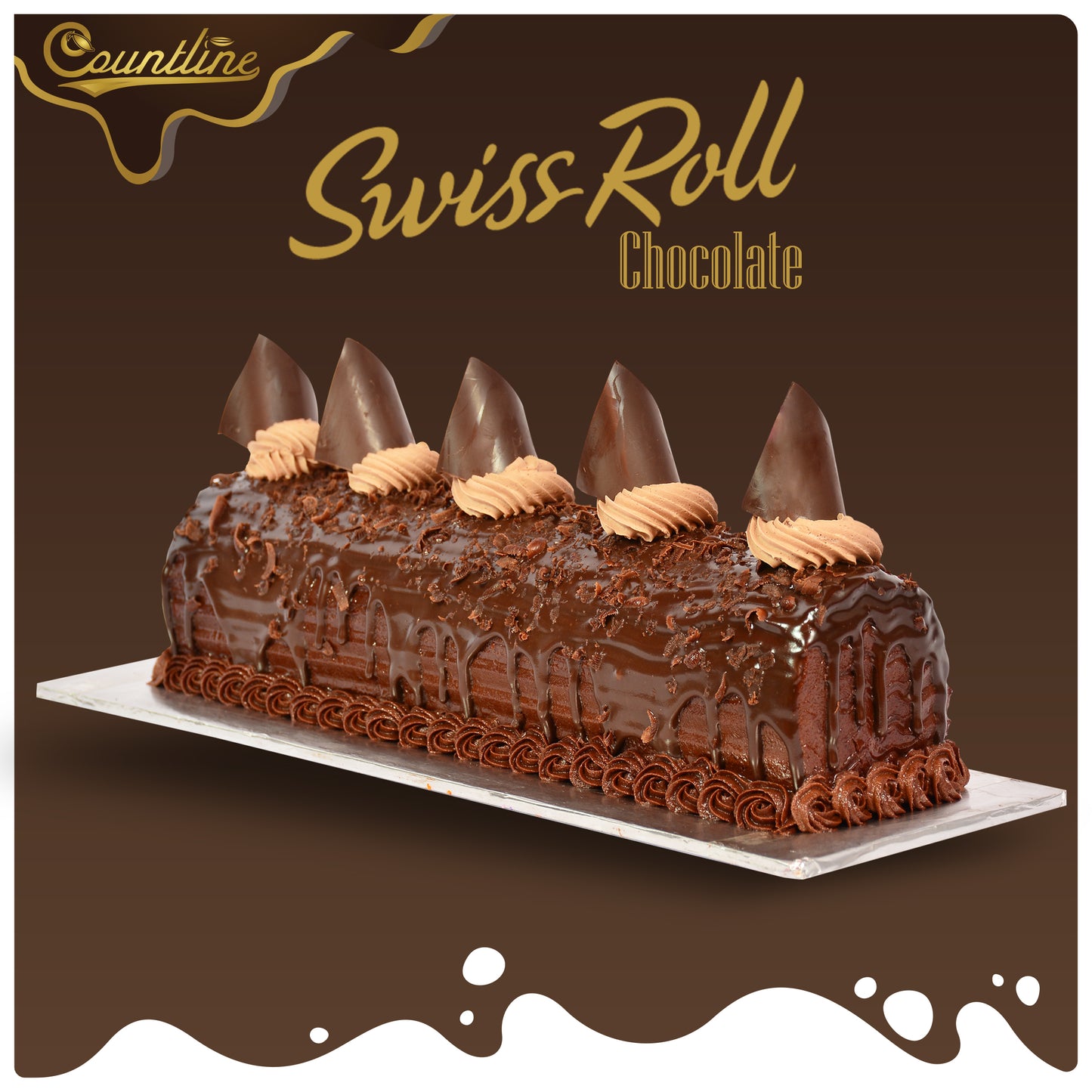 Swiss Roll ( Chocolate )