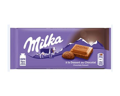 Milka Dessert Chocolate 100g