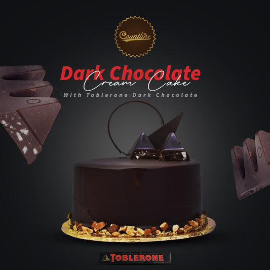 Dark Chocolate Cream Cake