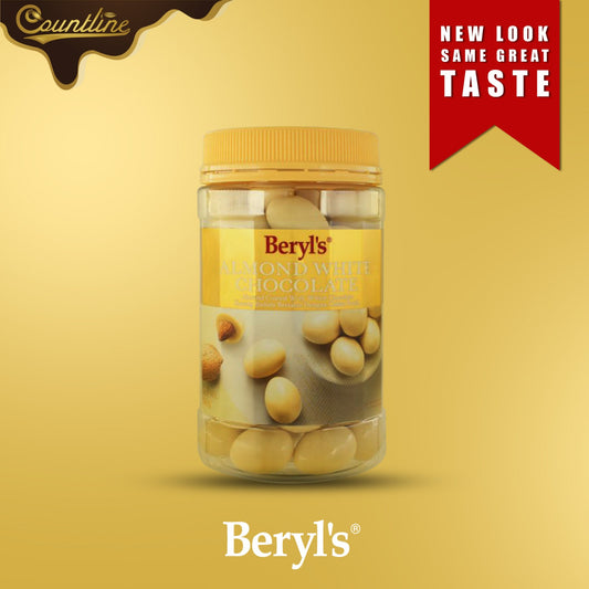 Beryls Almond White Chocolate 400g