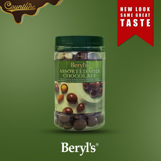 Beryls Assorted Milk Chocolate 400g