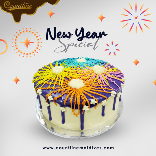 New Year Special Chocolate Cake