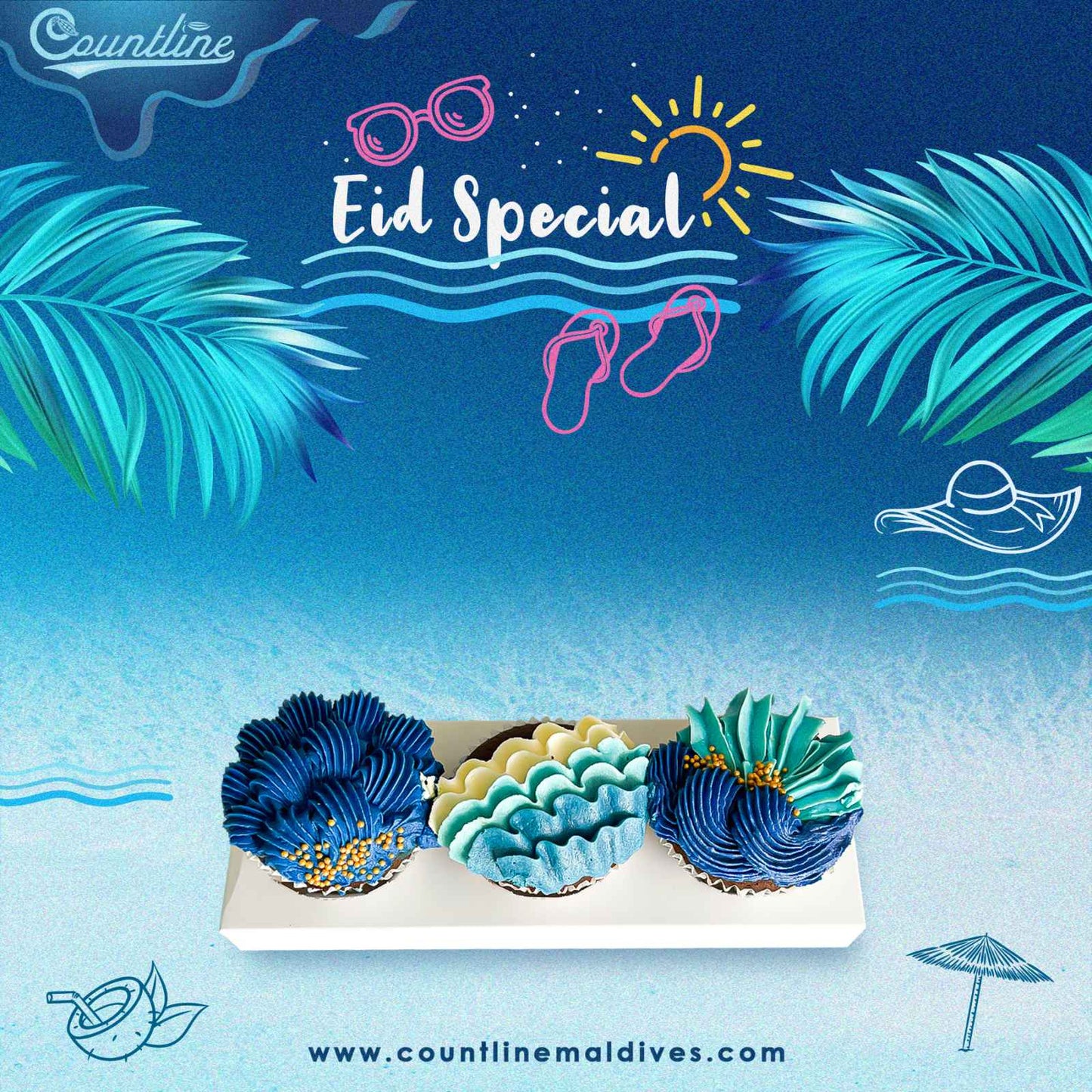 Special Customizable Cupcakes (Box of 3)