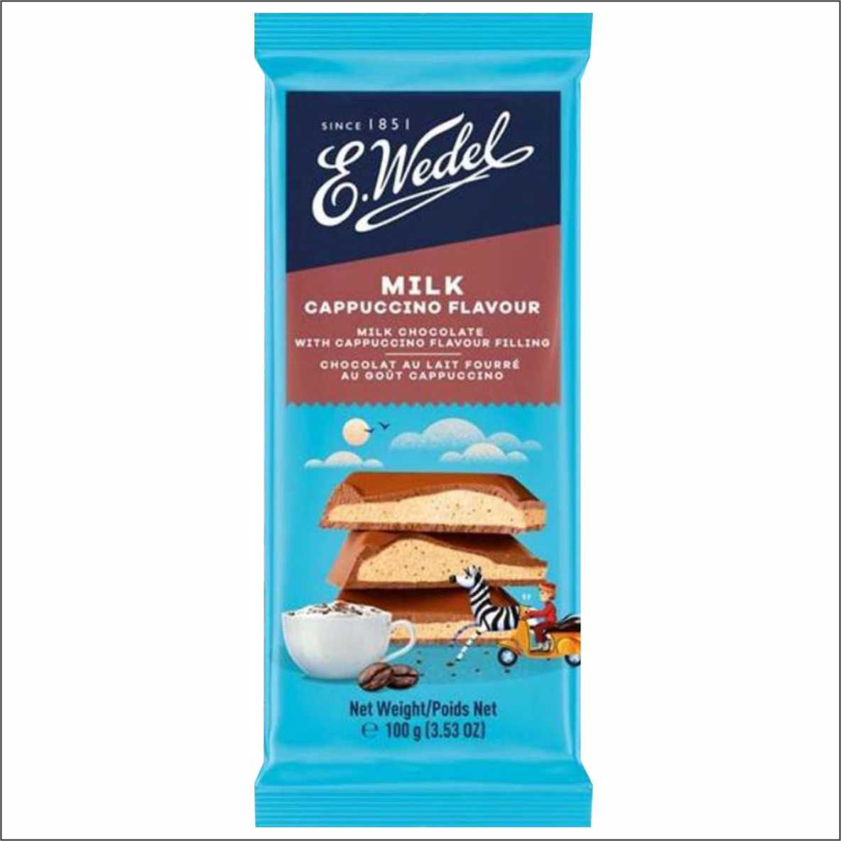Wedel Milk Cappuccino Flavour 100g