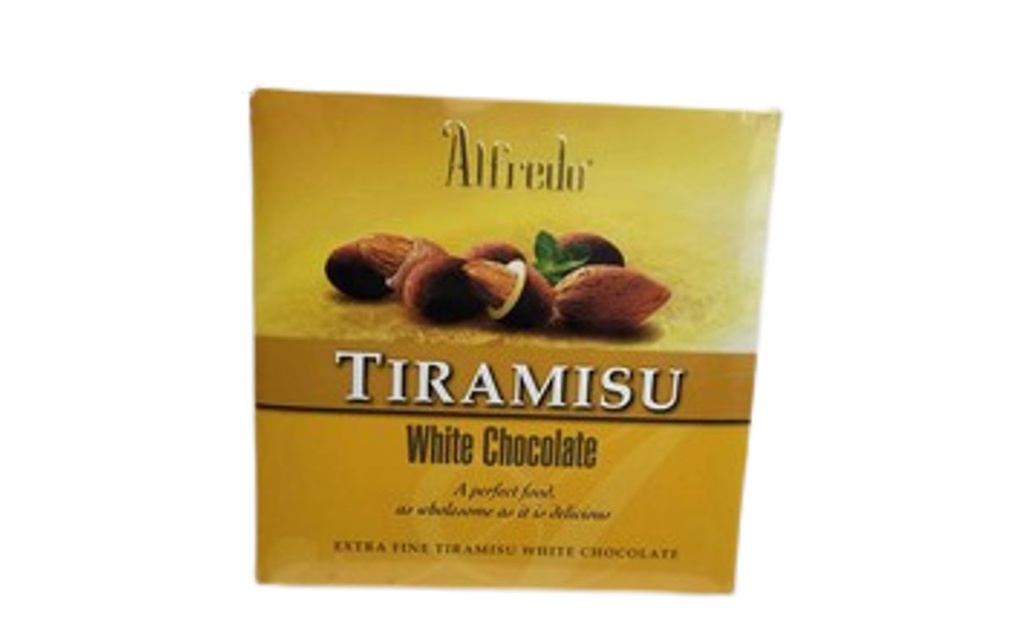 Alfredo Tiramisu White Almond 150g